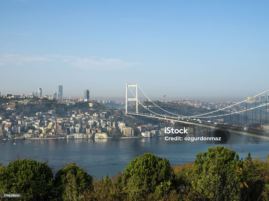 Босфорский мост - Стоковые фото Мост роялти-фри