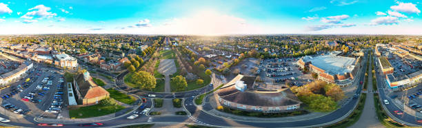 istock Panoramic View of Letchworth Garden City 1796302455
