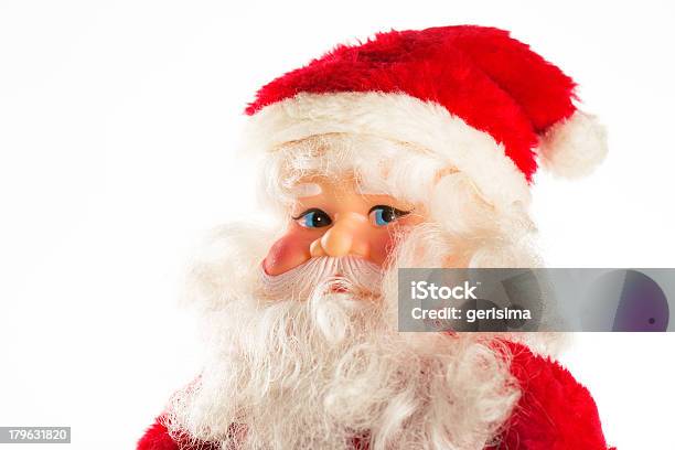 Figura De Santa Claus Foto de stock y más banco de imágenes de Papá Noel - Papá Noel, Plástico, Adorno de navidad