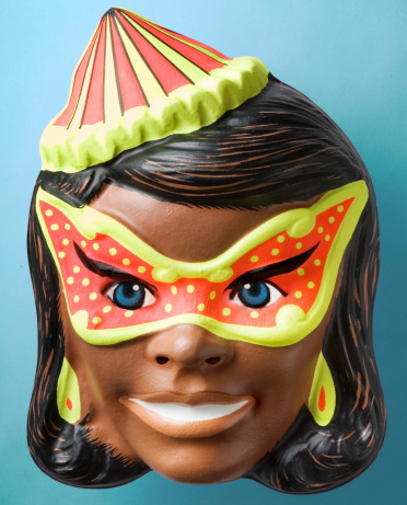 Female Halloween Mask
