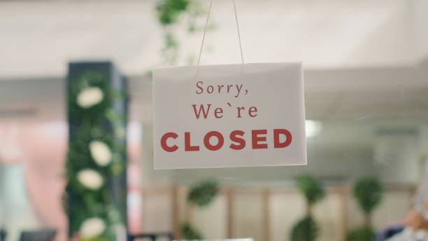istock Closed fancy fashion boutique 1796365937