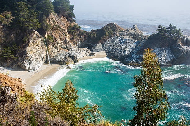 istock McWay Fall on a foggy day 179639667
