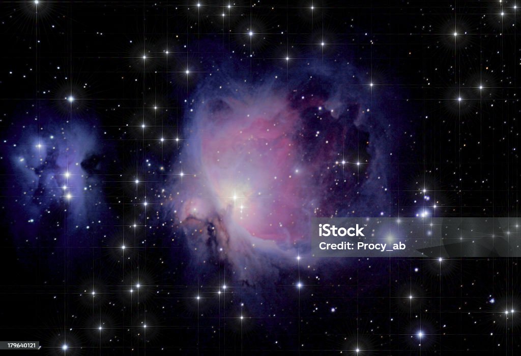 Nebulosa grande - Royalty-free Abstrato Foto de stock