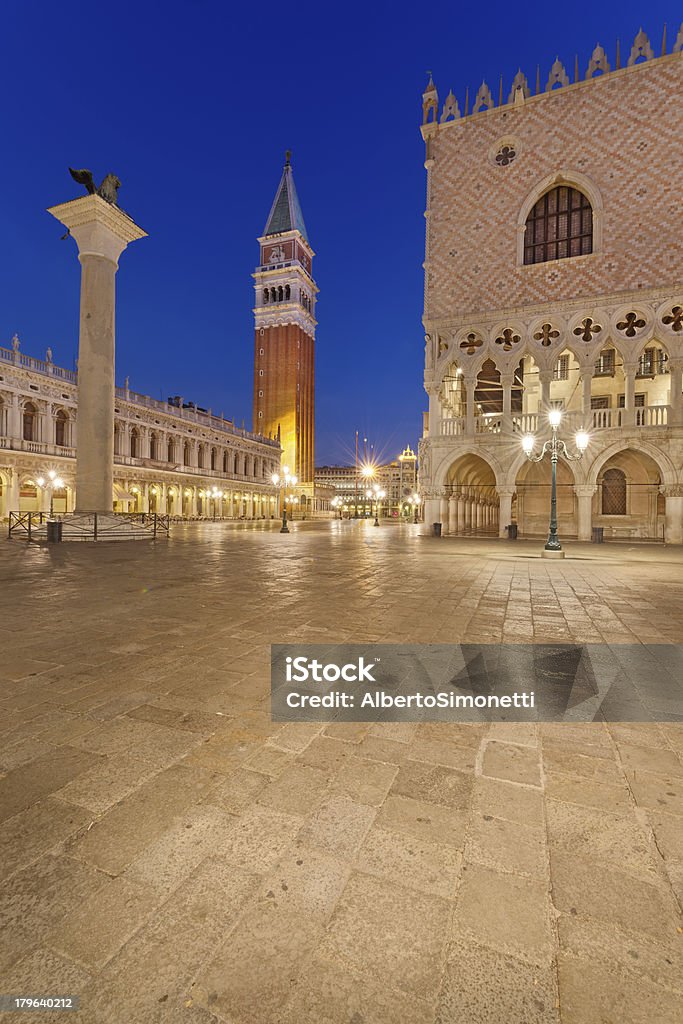 Piazza San Marco, Venezia) - Foto stock royalty-free di Notte