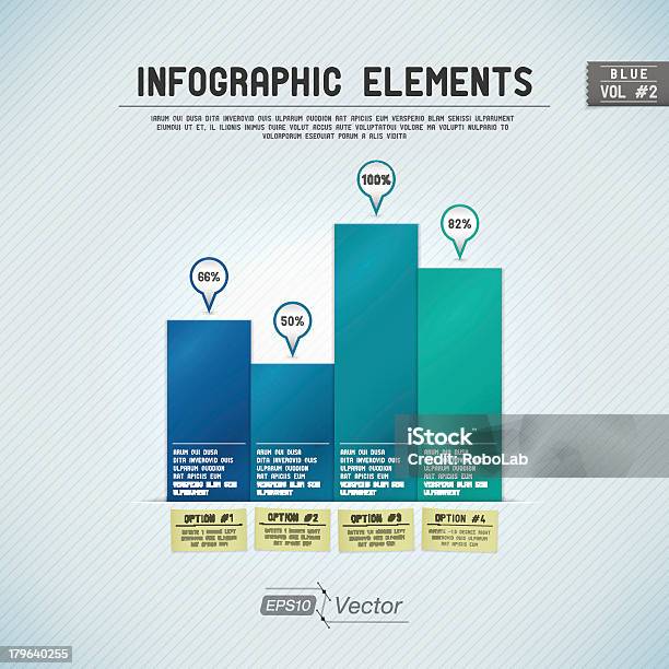 Ilustración de Infografía Elementos Gráfico De Barras De Color y más Vectores Libres de Derechos de Arte - Arte, Arte y artesanía, Conceptos