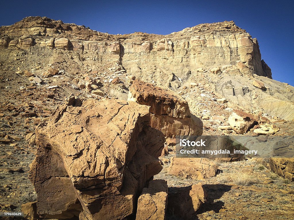 mobilestock Wüste badlands Landschaft - Lizenzfrei Abgeschiedenheit Stock-Foto