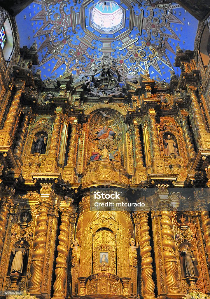 Quito, Ecuador: Jesuits'Kirche - Lizenzfrei Architektur Stock-Foto