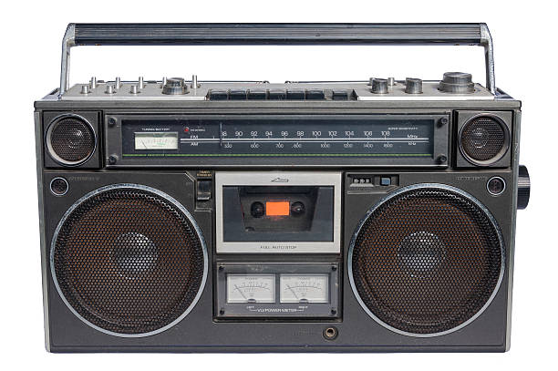 istock Vintage radio cassette recorder 179642905