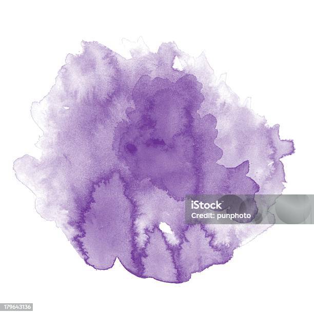 Colorful Water Color Painting Background Stock Photo - Download Image Now - Purple, Watercolor Painting, Watercolor Paints