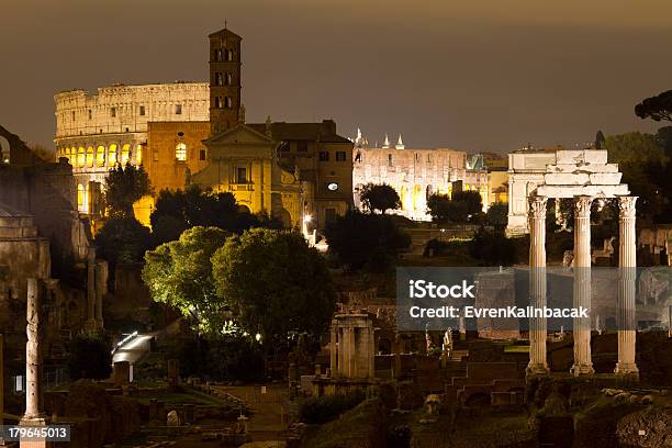 Forum Romanum - zdjęcia stockowe i więcej obrazów Archeologia - Archeologia, Architektura, Bez ludzi