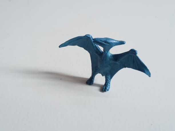 istock Toy dinosaur on white background 1796450425