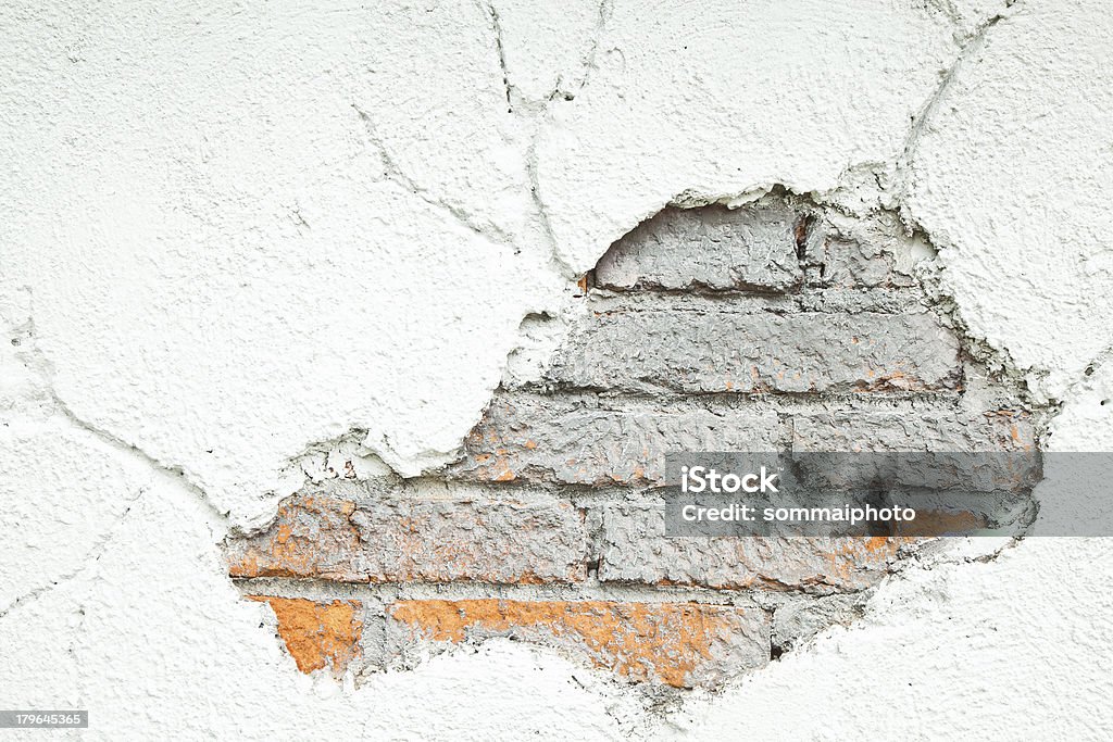 Muro bianco false - Foto stock royalty-free di A forma di blocco