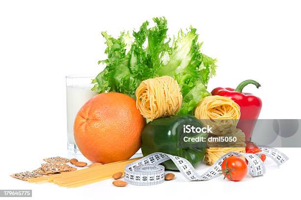 Concepto De Dieta De Pérdida De Peso Con Cinta Métrica Desayuno Foto de stock y más banco de imágenes de Alimento