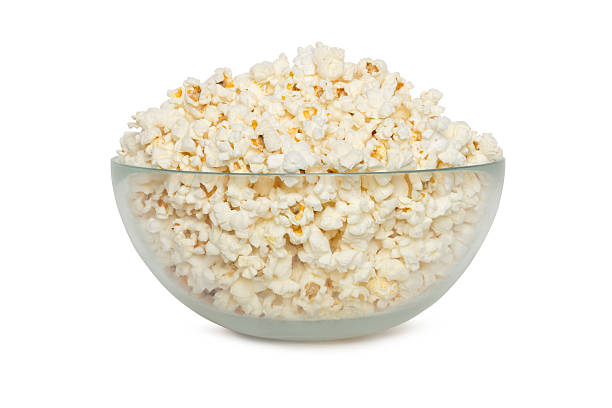 istock Delicious popcorn in bowl over white background 179645983