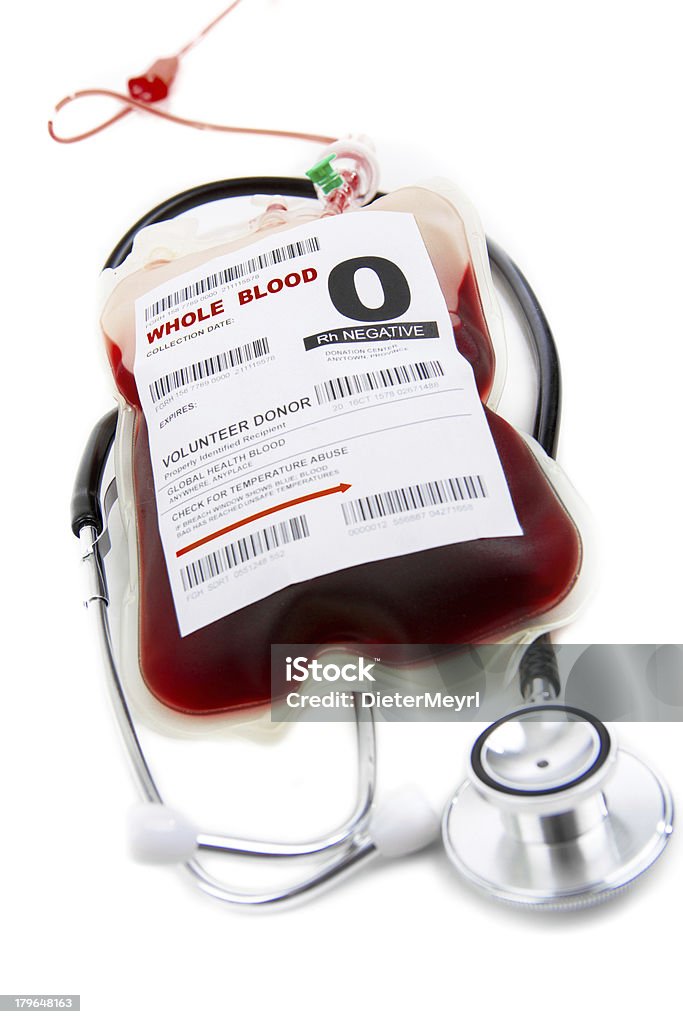 Don du sang avec Stéthoscope médical - Photo de Don du sang libre de droits
