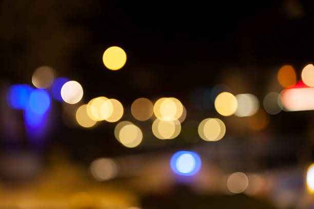 istock Defocused abstract street lights 179649792