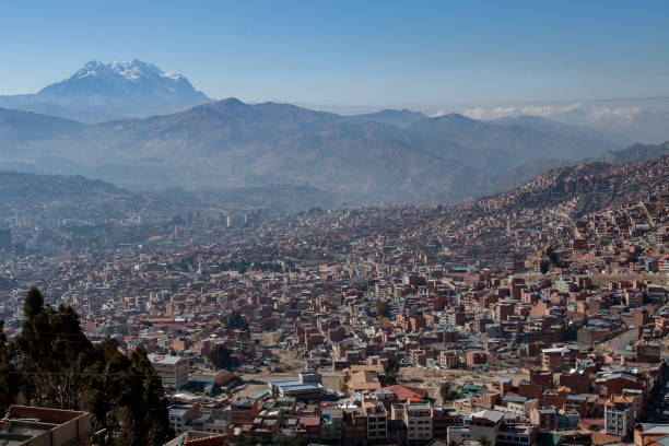 istock panoramic view of La Paz 1796498480