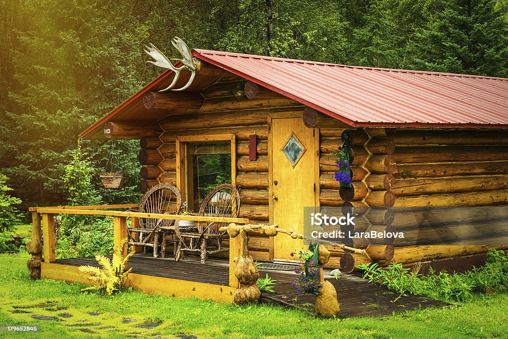 Cabine - Foto de stock de Fairbanks royalty-free