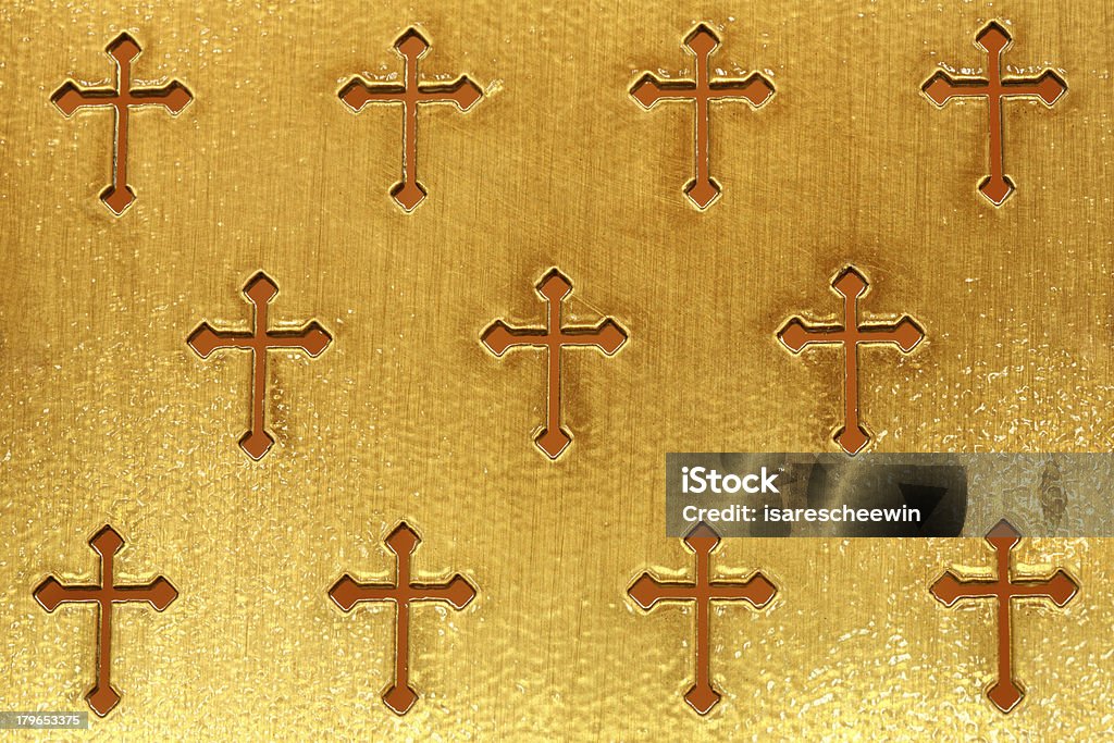 Gold Cruz - Foto de stock de Altar royalty-free