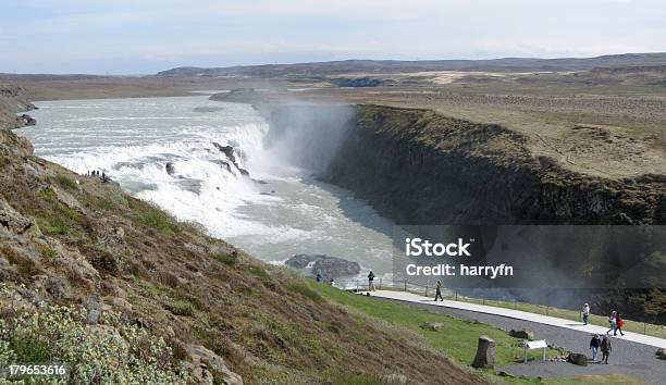 Foto de Islândia Marco e mais fotos de stock de Beleza - Beleza, Cachoeira Gullfoss, Cascata