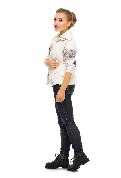 istock Young smiling girl in jacket 179653970