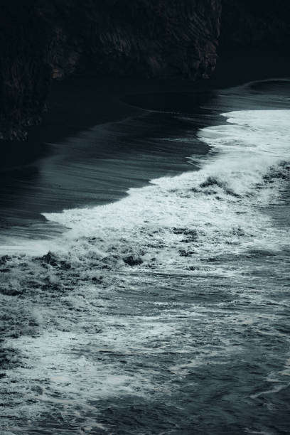 istock Drone Photo of Black Sand Beaches 1796567158
