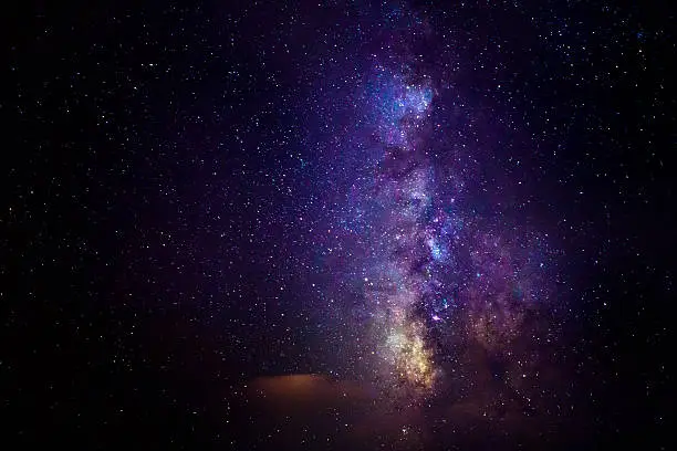 The Milky Way in August