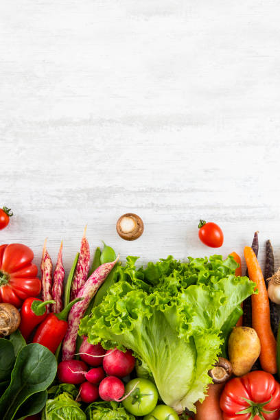 istock Fresh Vegetables on Wooden Table 1796582294