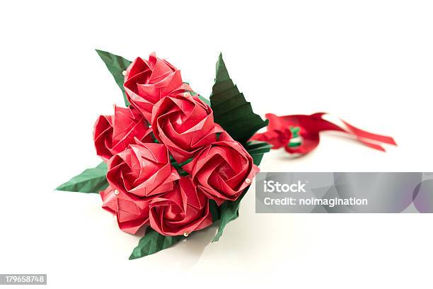 Origami Roses Stock Photo - Download Image Now - Art, Art And Craft, Beauty