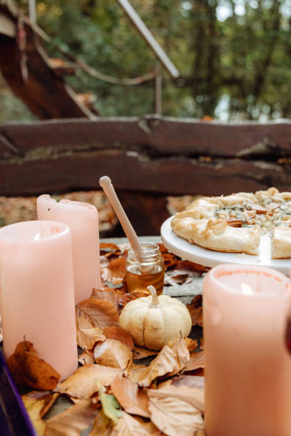 istock pumpkin sweet pastries. picnic in the forest 1796599603