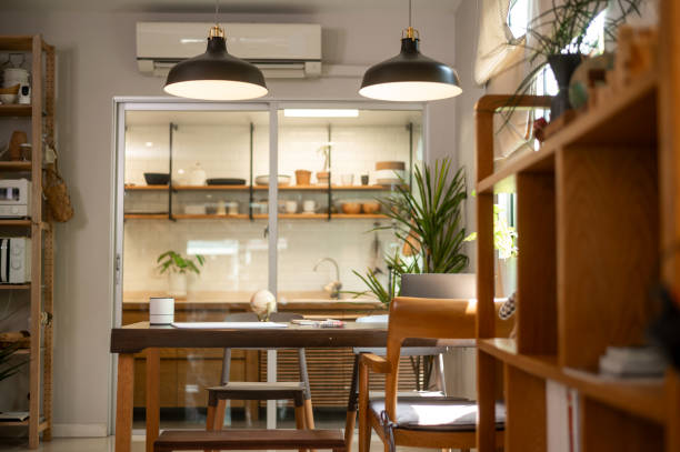 istock Background of modern home office 1796605889