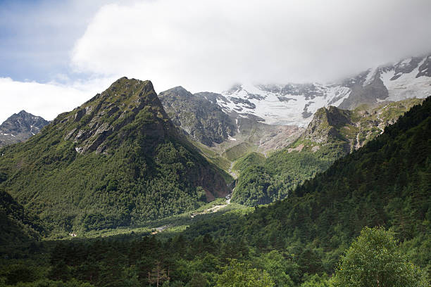 Mountains in Kussu, North Ossetia