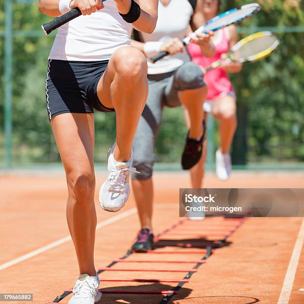Cardiotraining Stockfoto und mehr Bilder von Erwachsene Person - Erwachsene Person, Sportschuh, Tennis