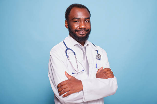 istock Male Physician Posing With Crossed Arms 1796673919