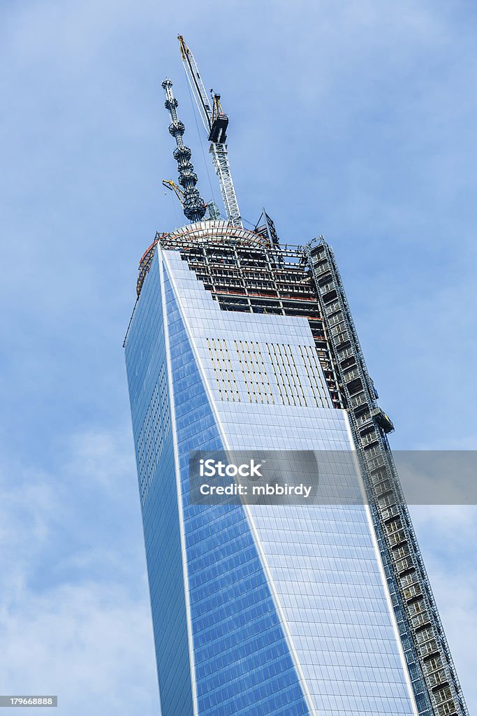 Um World Trade Center, Torre da liberdade, Nova Iorque, Manhattan - Royalty-free Alto - Descrição Física Foto de stock