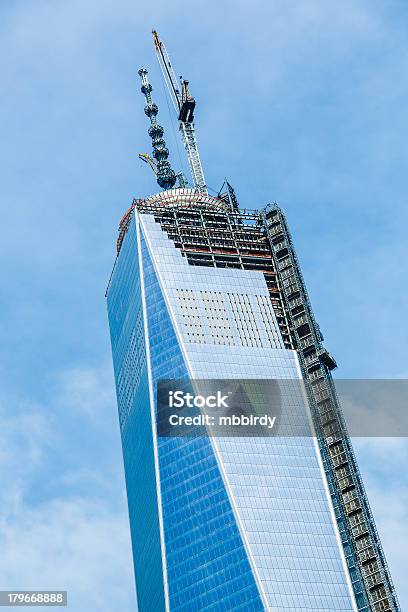 Um World Trade Center Torre Da Liberdade Nova Iorque Manhattan - Fotografias de stock e mais imagens de Alto - Descrição Física