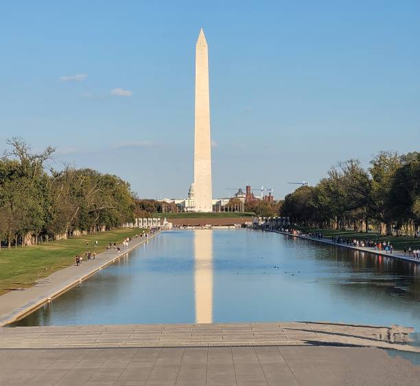 istock Washington Monument and Lincoln Memorial Reflecting Pool 1796705546
