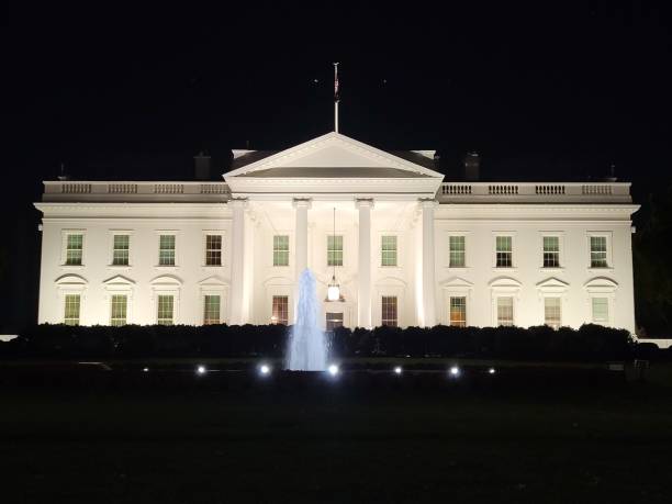 istock The White House at Night 1796705583