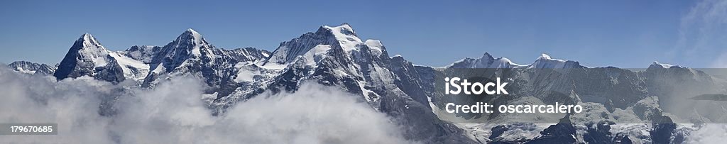 Panorama du Mont Schilthorn - Photo de Alpes européennes libre de droits