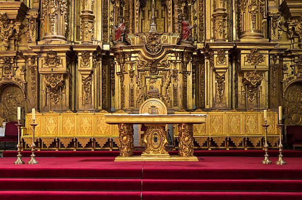 Altar stock photo