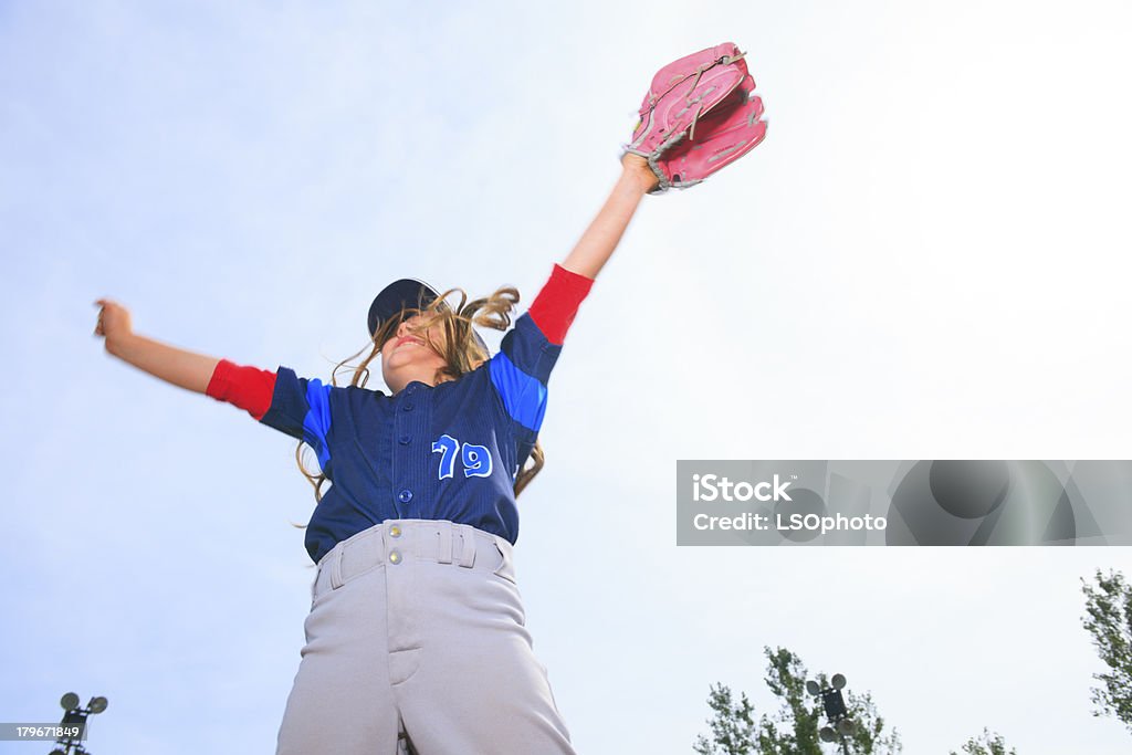 Baseball-Victory Skok - Zbiór zdjęć royalty-free (Baseball)