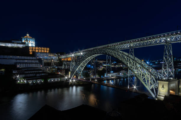 istock Dom Luis I Bridge by night, Porto 1796733605