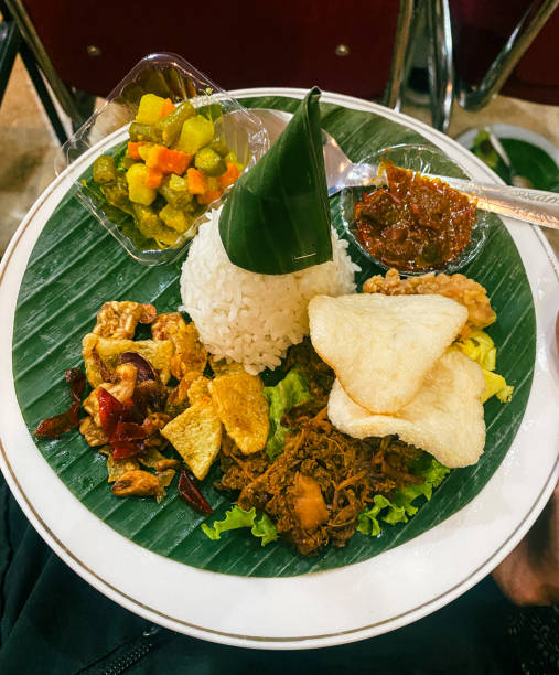 istock Simple tumpeng rice for traditional ceremonial food 1796752875