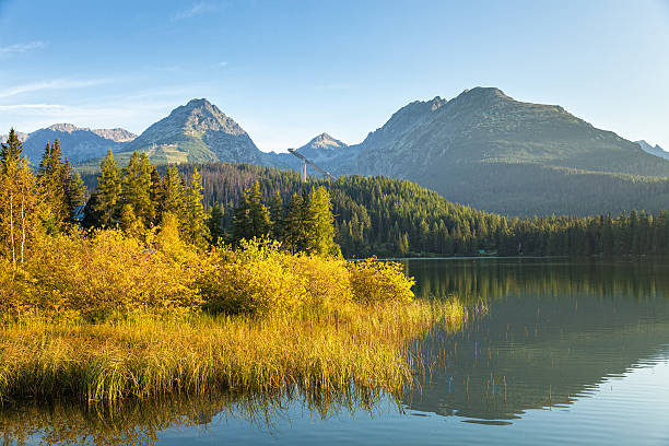 istock Mountain lake in High Tatra 179679328