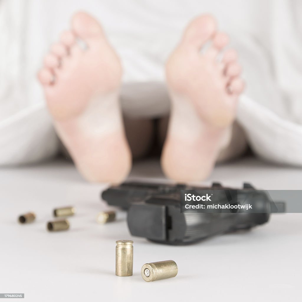 Donna ucciso - Foto stock royalty-free di Obitorio