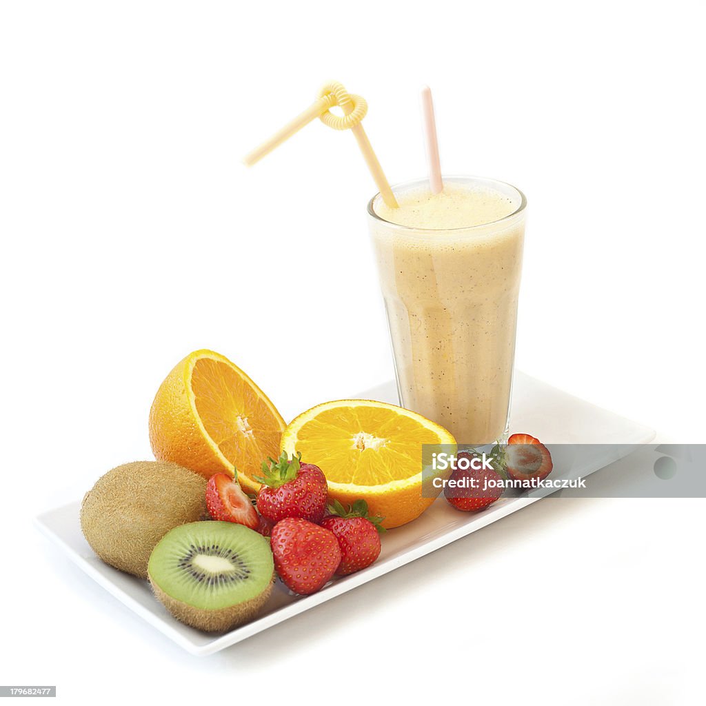 smoothie de frutas - Foto de stock de Alimentação Saudável royalty-free