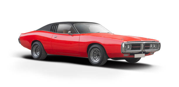 istock Classic American muscle car 1796827519
