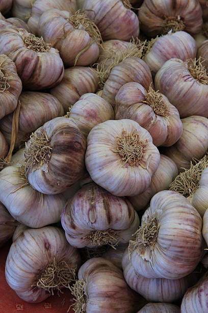istock Fresh garlic at a market 179684532