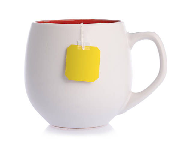 ティーバッグ - cup tea teabag tea cup ストックフォトと画像