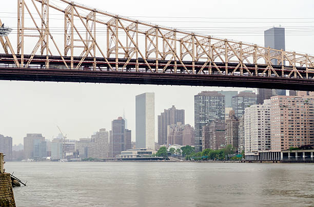 istock Queensboro Bridge and UN Headquarters, Manhattan 179687636